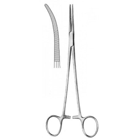 Heiss Hemostatic Forceps half Curved 20cm - Surgix Instruments Medical Stainless Steel Hemostatic Clamp