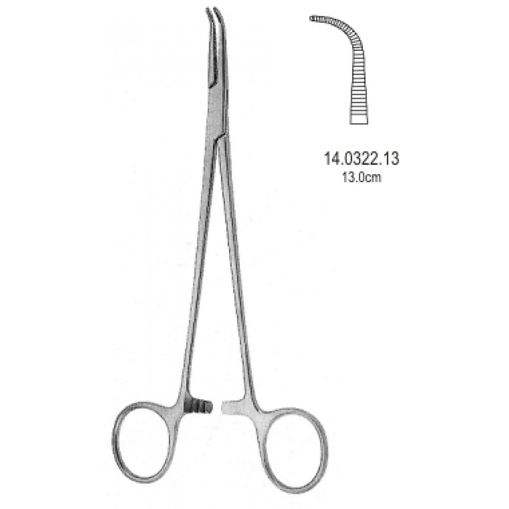 Gemini Hemostatic Forceps Curved 13cm - Surgix Instruments Medical Stainless Steel Hemostatic Clamp