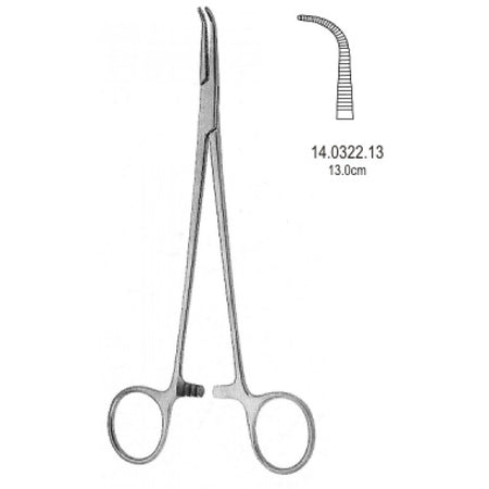 Gemini Hemostatic Forceps Curved 13cm - Surgix Instruments Medical Stainless Steel Hemostatic Clamp