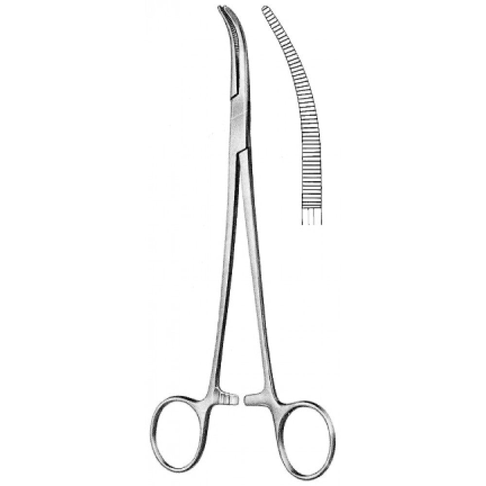 Overholt-Geissendorfer Forceps 21cm Figure 7 - Surgix Instruments Medical Stainless Steel Hemostatic Clamp