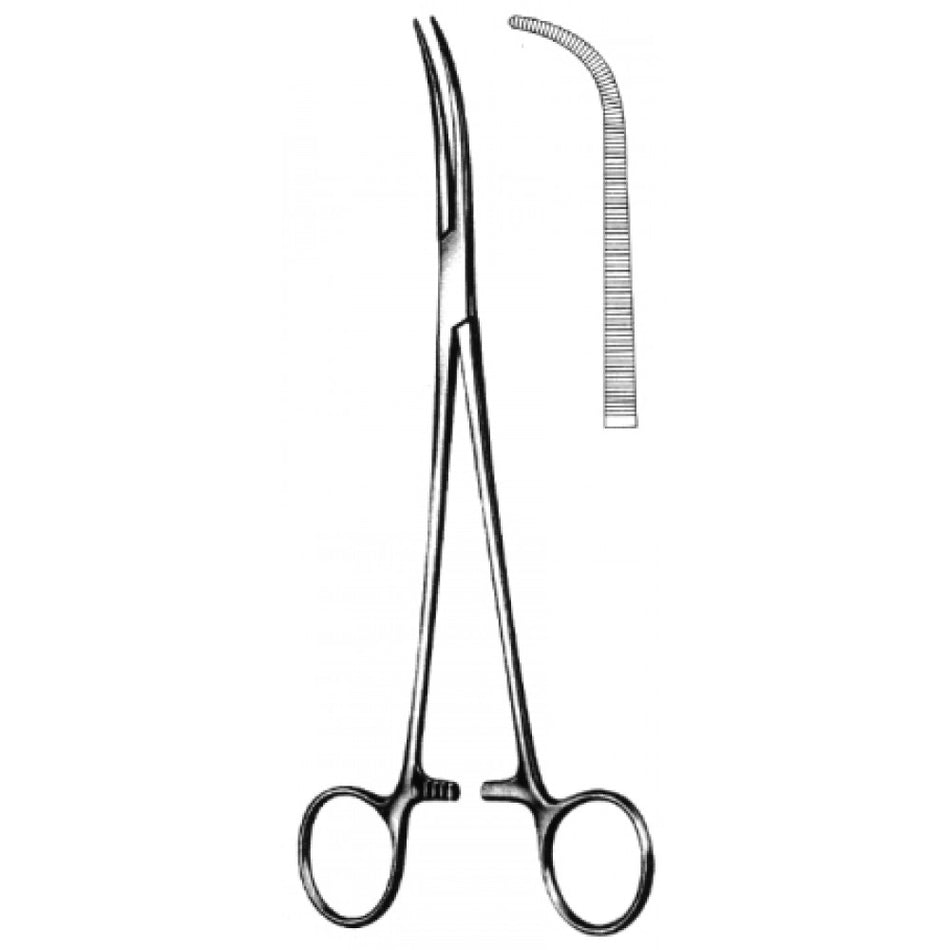 Kelly Hemostatic Forceps full Curved 19cm - Surgix Instruments Medical Stainless Steel Hemostatic Clamp