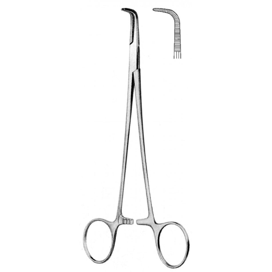 Meeker Hemostatic Forceps 28cm - Surgix Instruments Medical Stainless Steel Hemostatic Clamp