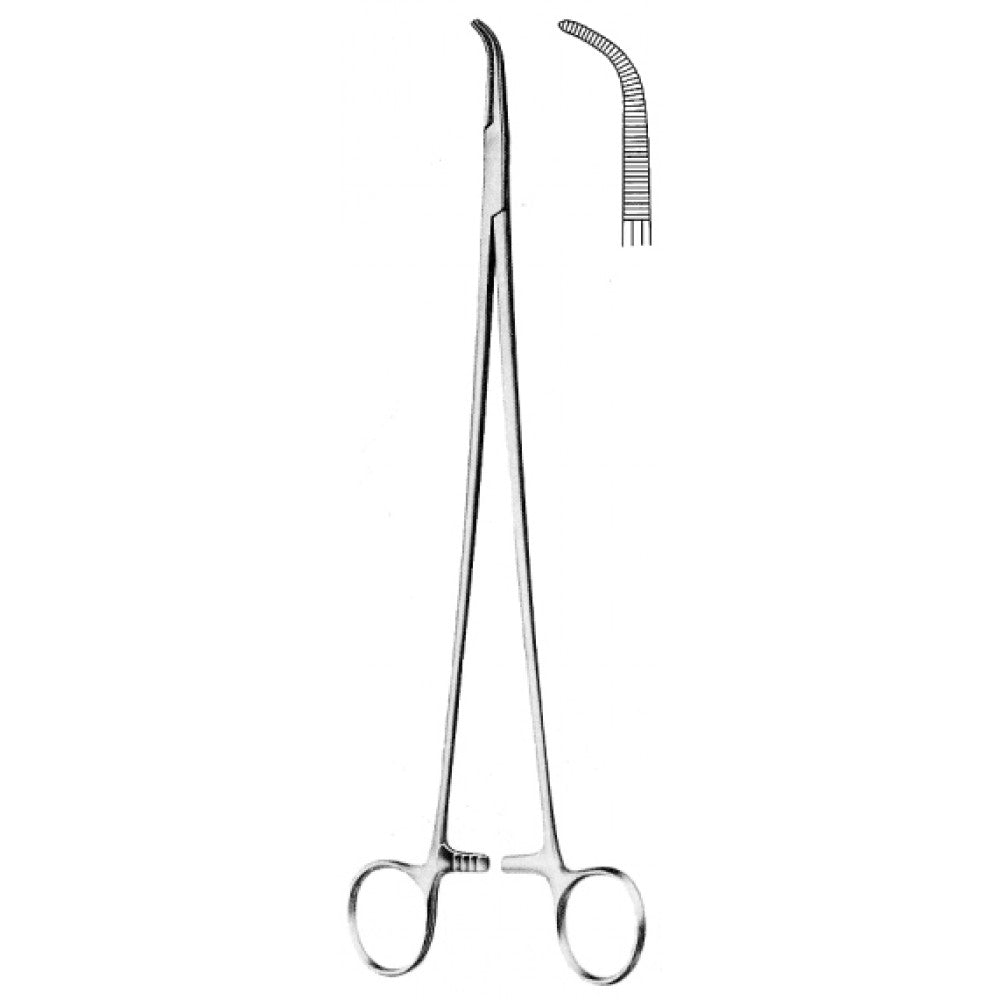 Lawrence Hemostatic Forceps 28cm - Surgix Instruments Medical Stainless Steel Hemostatic Clamp