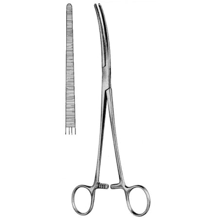 Sarot Bronchus Clamp Straight 24cm - Surgix Instruments Medical Stainless Steel Hemostatic Clamp
