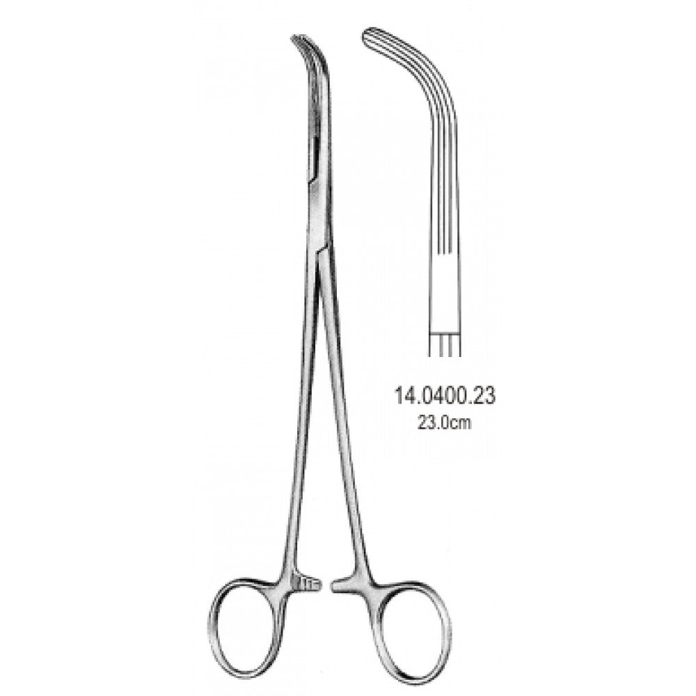Lahey Gall Duct Forceps 23cm - Surgix Instruments Medical Stainless Steel Hemostatic Clamp