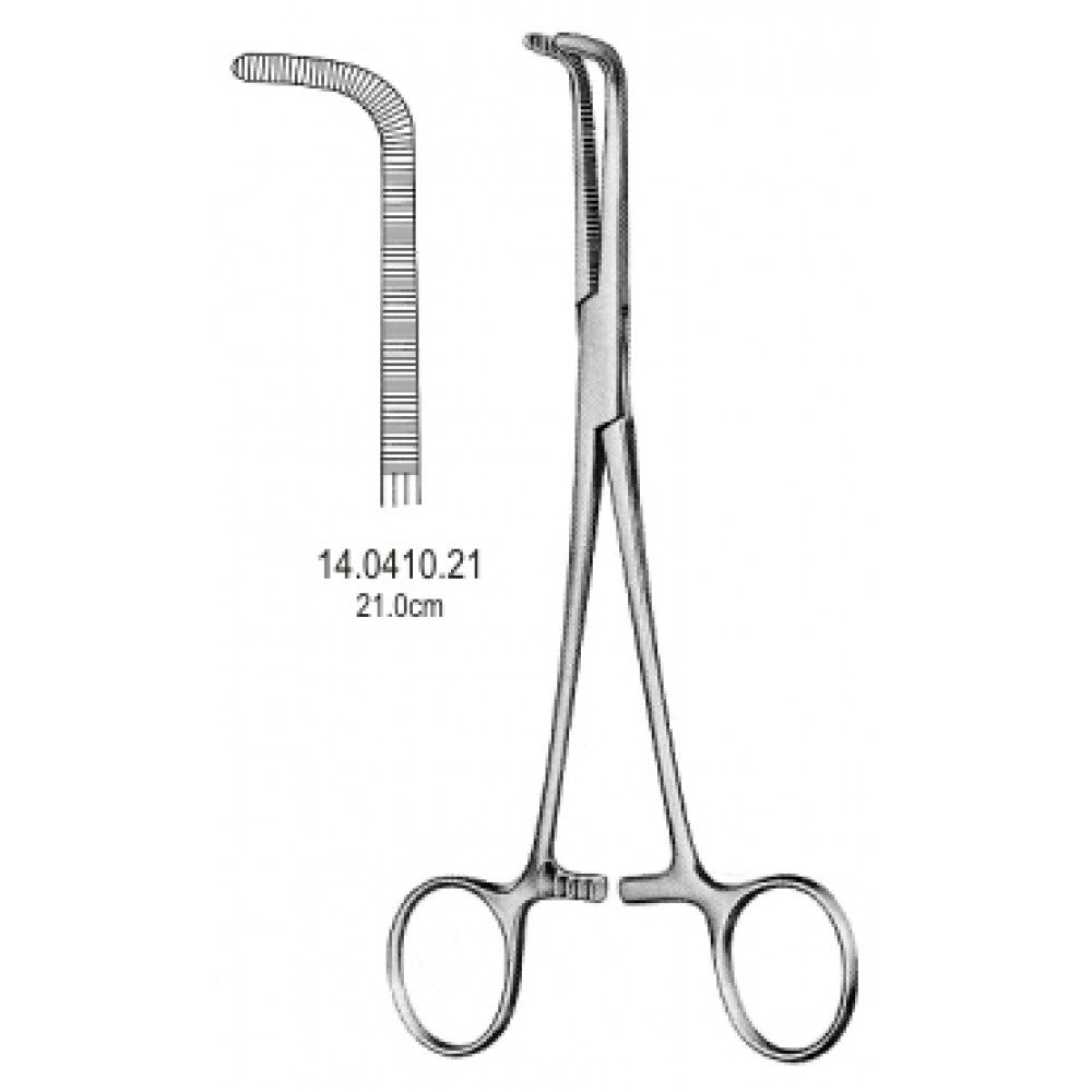 Wickstrom Bronchus Artery Forceps 21cm - Surgix Instruments Medical Stainless Steel Hemostatic Clamp