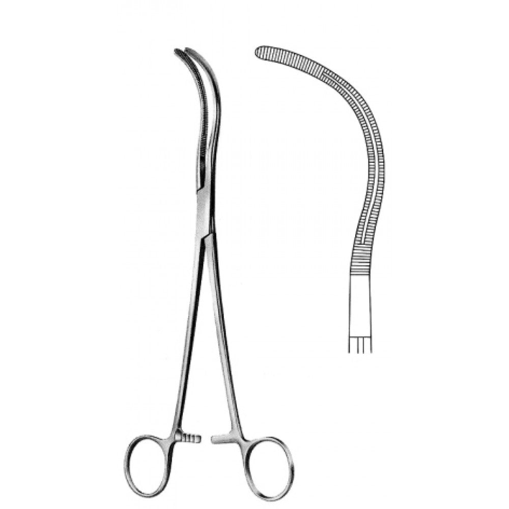 Stille Pedicle Clamp Curved 23cm - Surgix Instruments Medical Stainless Steel Hemostatic Clamp