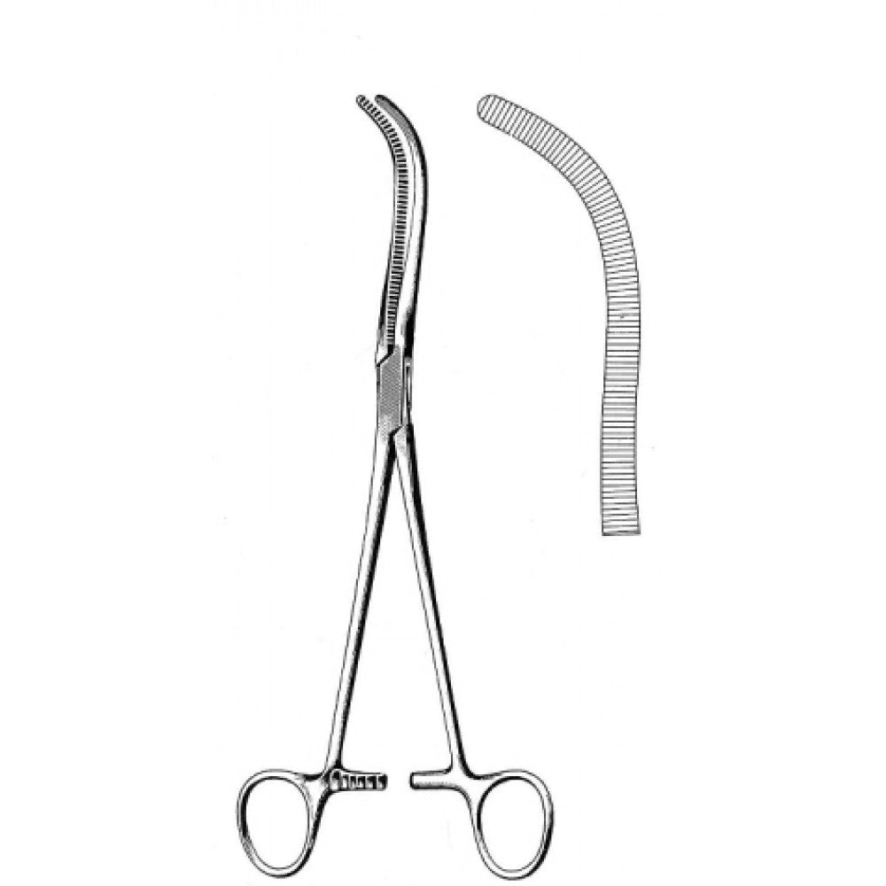Mayo Kidney Pedicle Clamp 23cm - Surgix Instruments Medical Stainless Steel Hemostatic Clamp