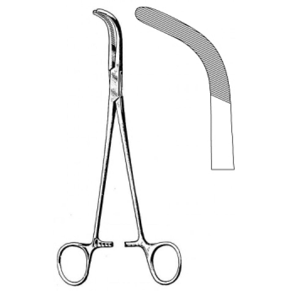 Crile Gall Duct Forceps 20cm - Surgix Instruments Medical Stainless Steel Hemostatic Clamp