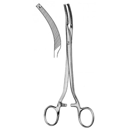 Mikulicz Peritoneum Forceps S/J 20cm - Surgix Instruments Medical Stainless Steel Hemostatic Clamp