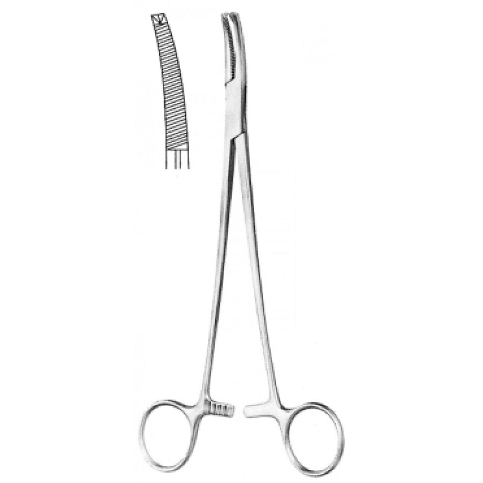 J.L Faure Peritonium Forceps 20cm - Surgix Instruments Medical Stainless Steel Hemostatic Clamp
