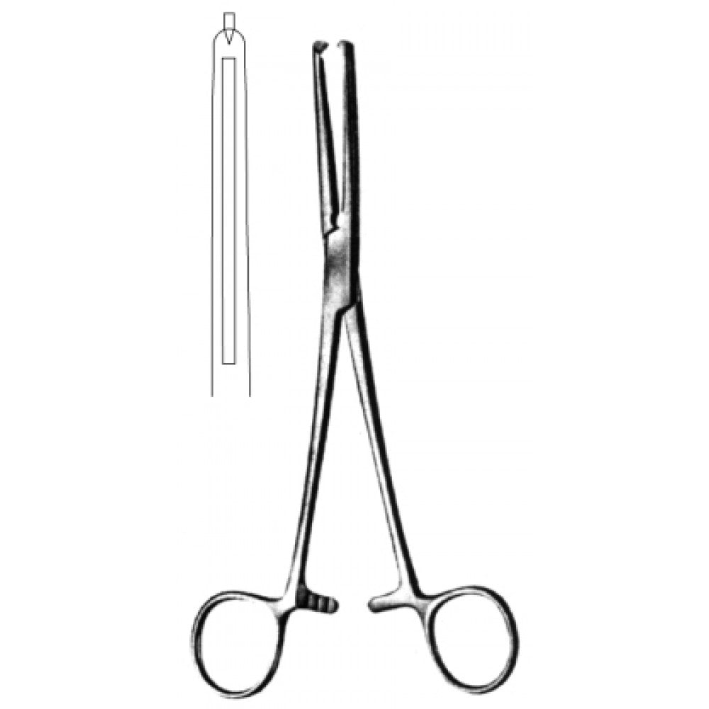 Maingot Hystrectomy Forceps Straight B/J 20cm - Surgix Instruments Medical Stainless Steel Hemostatic Clamp