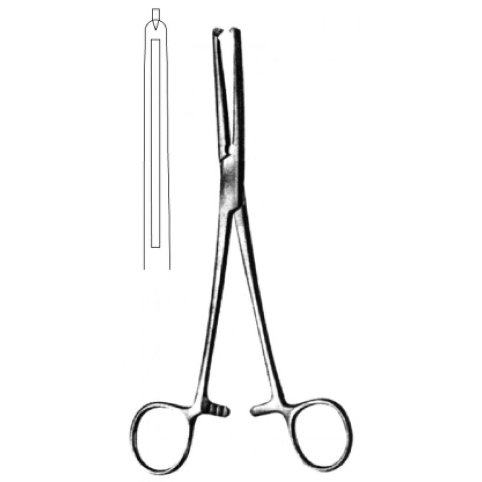 Maingot Hystrectomy Forceps Straight B/J 20cm - Surgix Instruments Medical Stainless Steel Hemostatic Clamp