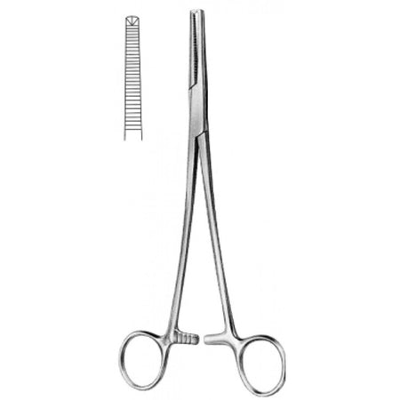 Phaneuf Peritoneum Forceps Straight 21cm - Surgix Instruments Medical Stainless Steel Hemostatic Clamp