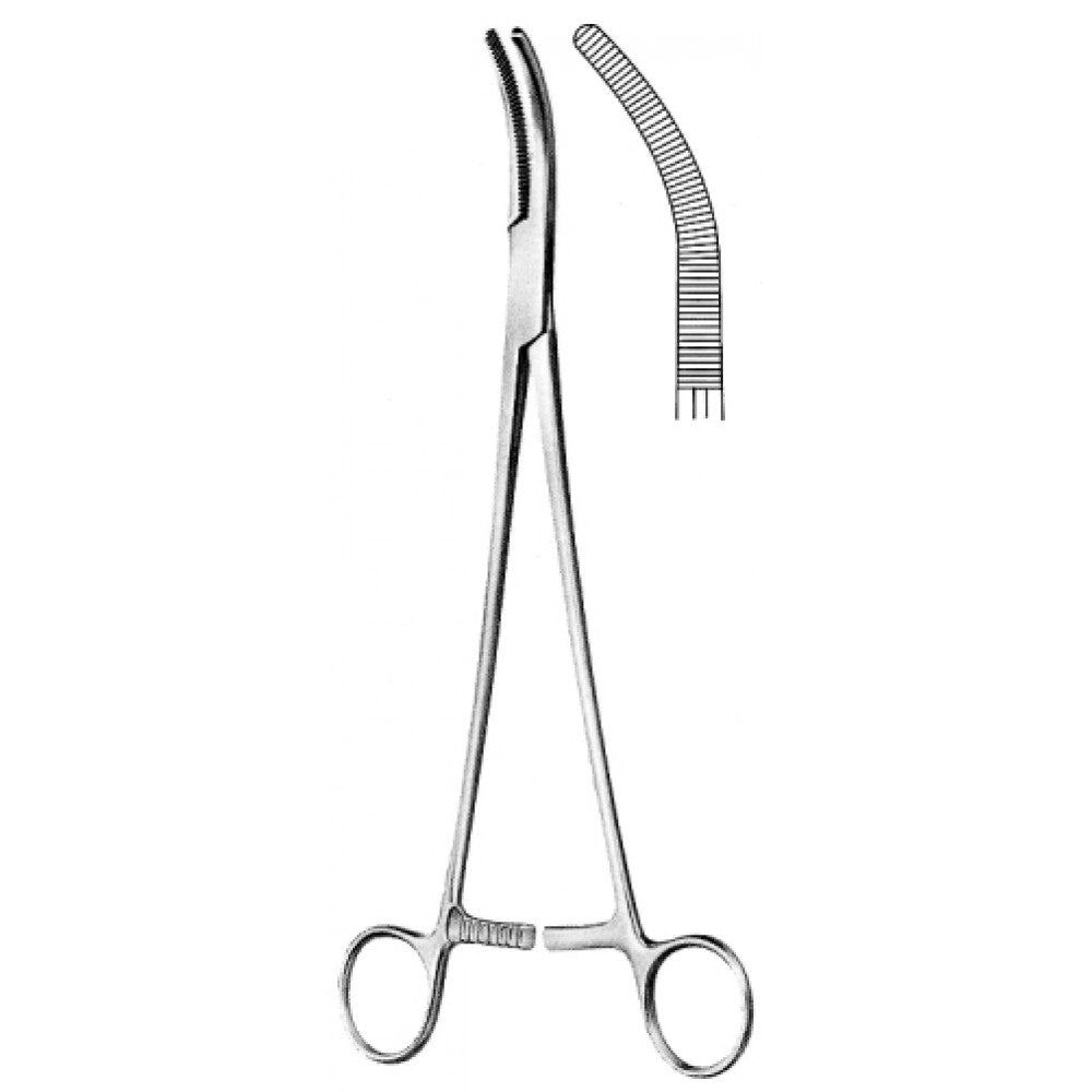 Wertheim Hystrectomy Forceps 25cm - Surgix Instruments Medical Stainless Steel Hemostatic Clamp