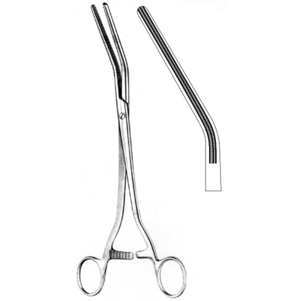 Dick Hystrectomy Forceps Atrauma 26cm - Surgix Instruments Medical Stainless Steel Hemostatic Clamp