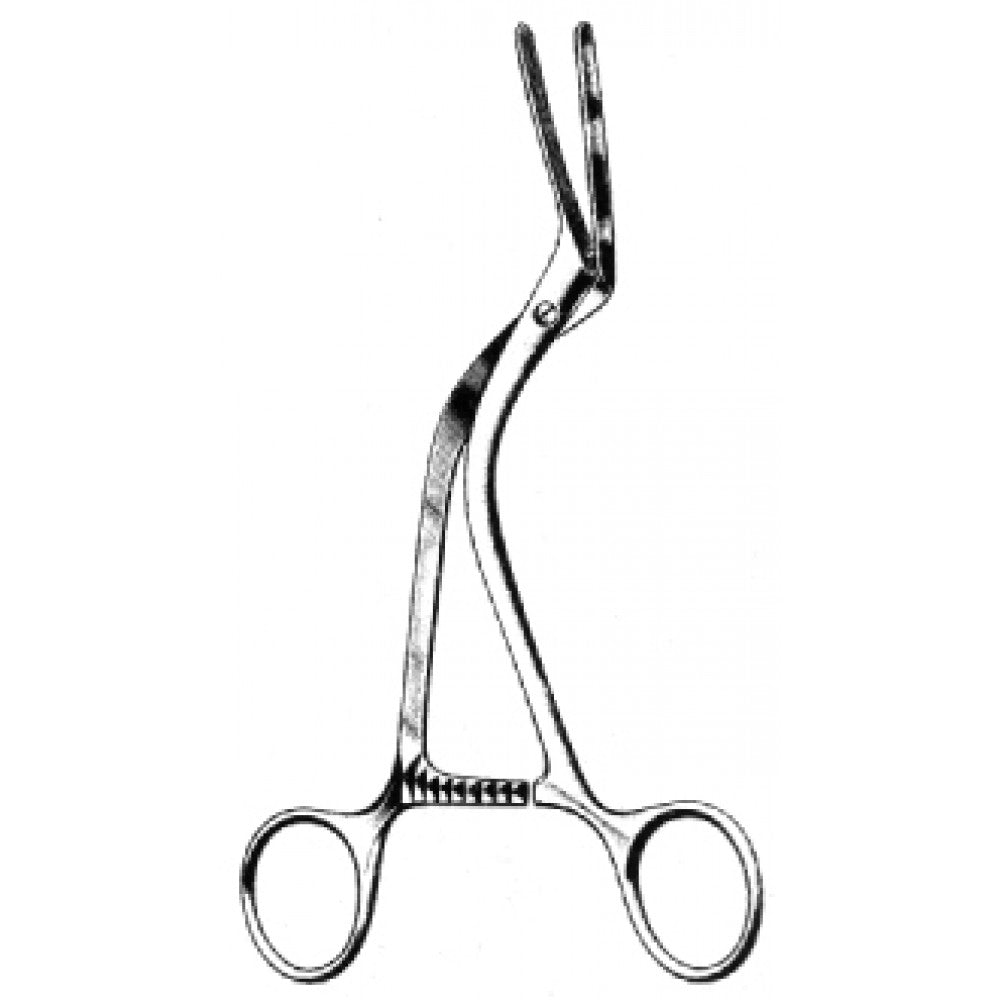 Hopfner Vascular/ Tumor Seizing Forceps 16cm - Surgix Instruments Medical Stainless Steel Hemostatic Clamp