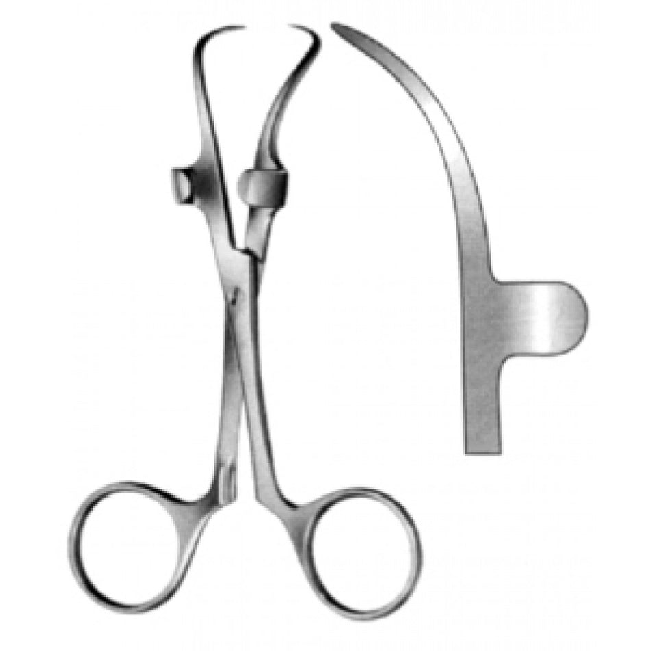 Robin Towel Forceps with clip for tube - Surgix Instruments Stainless Steel Towel Clamp
