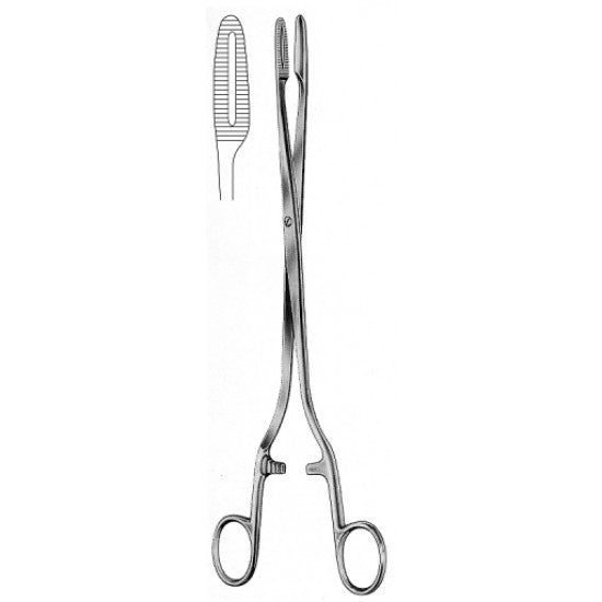 Sims Maier Dressing Forceps Straight S/J 28cm