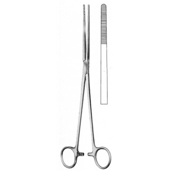 Bozemann Dressing Forceps Straight 26cm