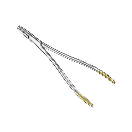 LANGENBECK, needle holder, 16 cm, TC – Needle Holders TC | Surgix Instruments