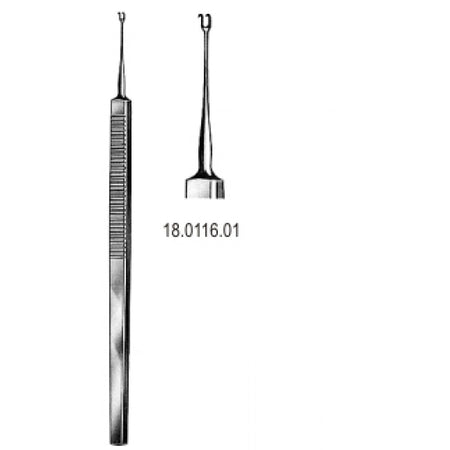 Guthrie dbl hook sharp small 16cm - Surgix Instruments