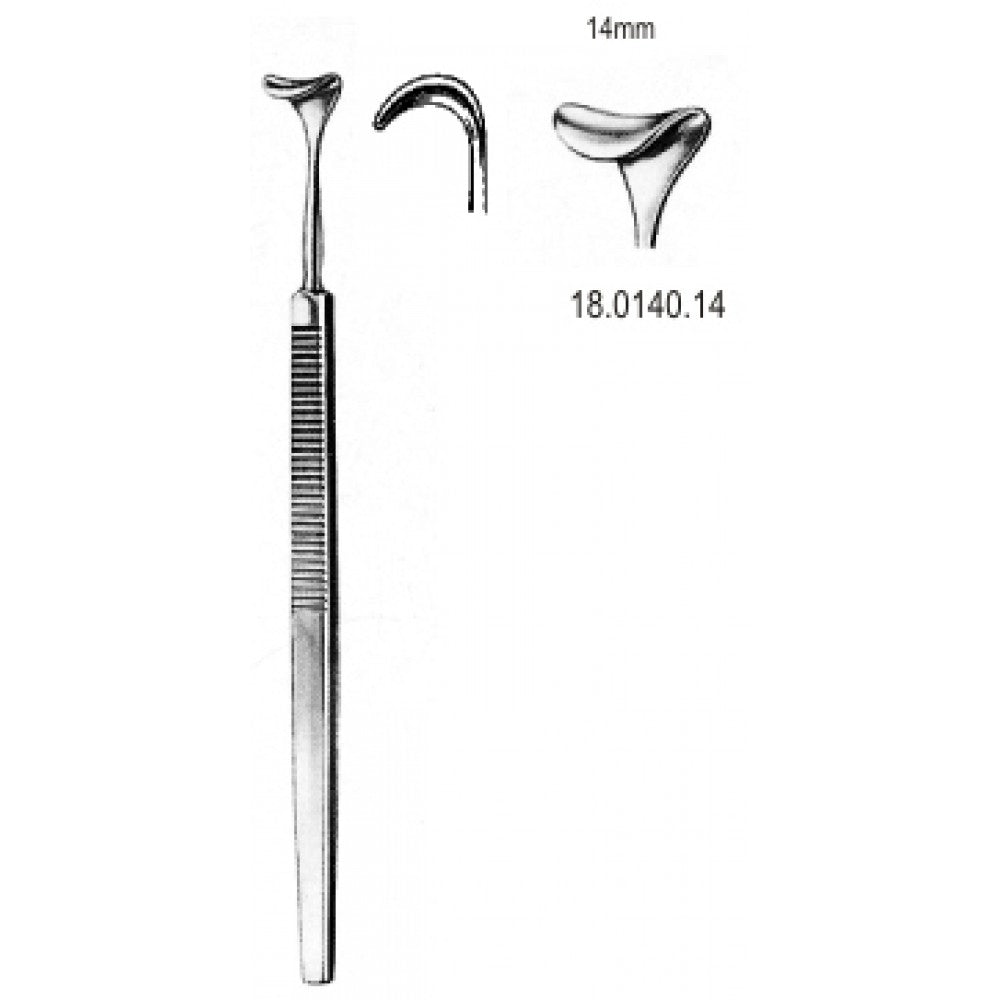 Desmarres Retractor (Eyelid) 14x160mm - Surgix Instruments