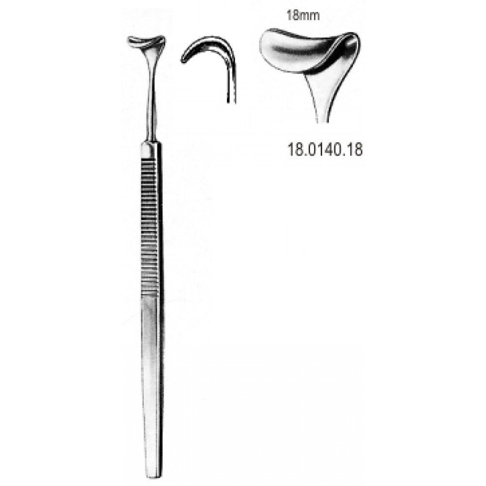 Desmarres Retractor (Eyelid) 18x160mm - Surgix Instruments