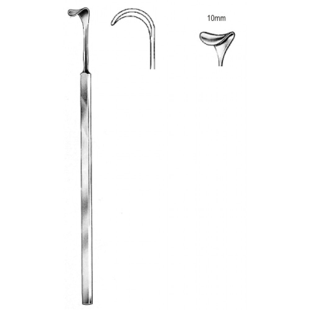 Cushing Retractor 10x200mm - Surgix Instruments
