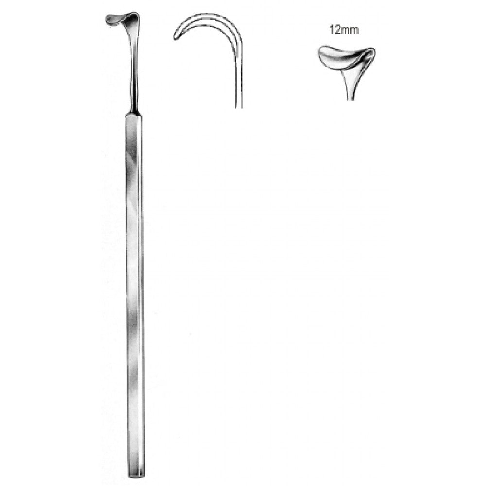 Cushing Retractor 12x200mm - Surgix Instruments