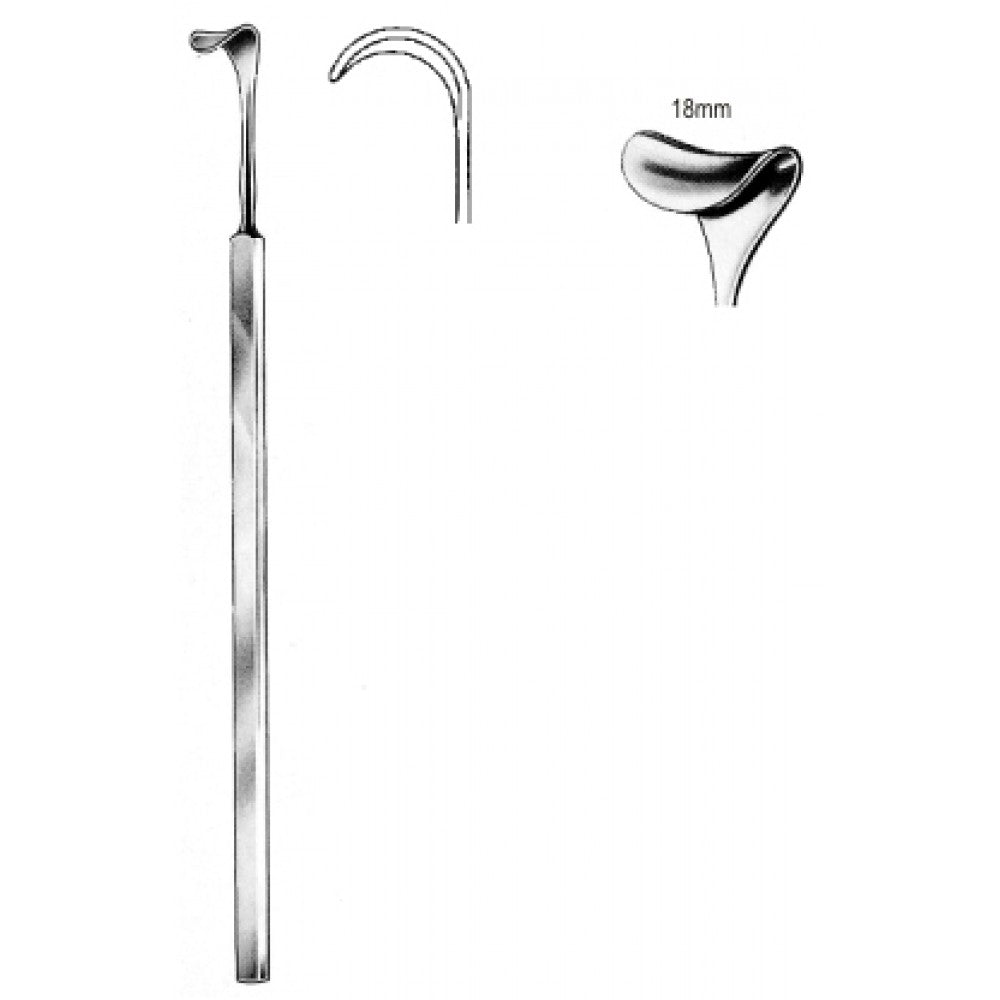 Cushing Retractor 18x200mm - Surgix Instruments