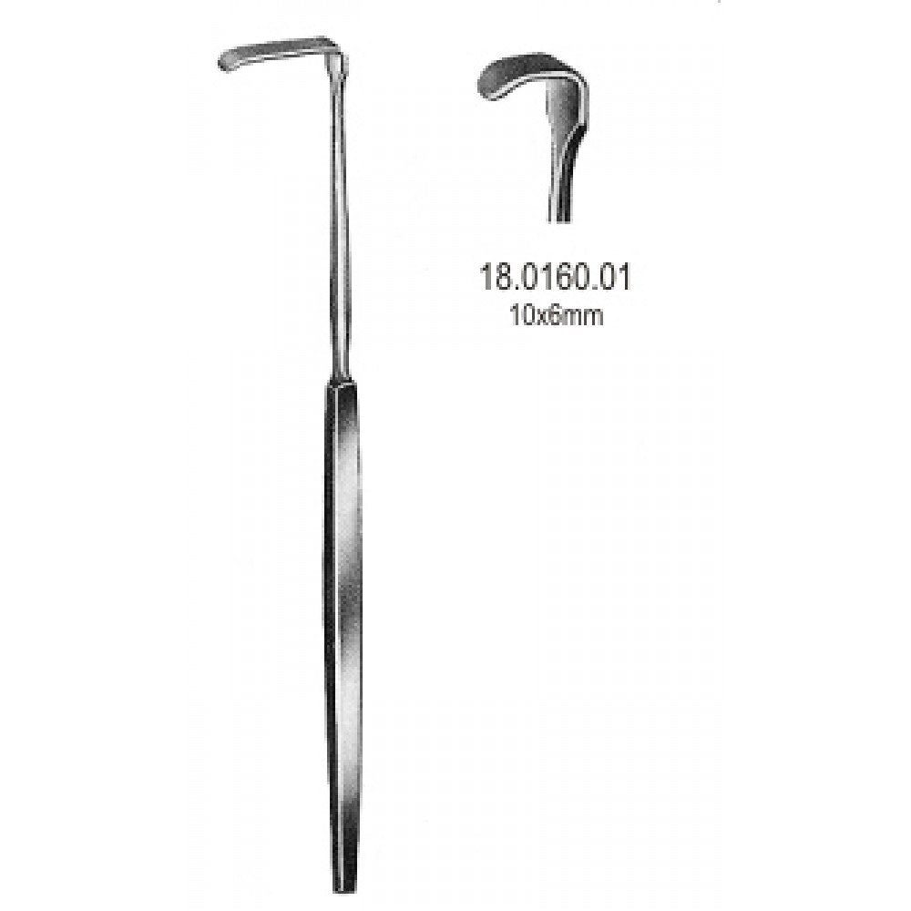 Senn Green Retractor 10x6mm 15cm - Surgix Instruments