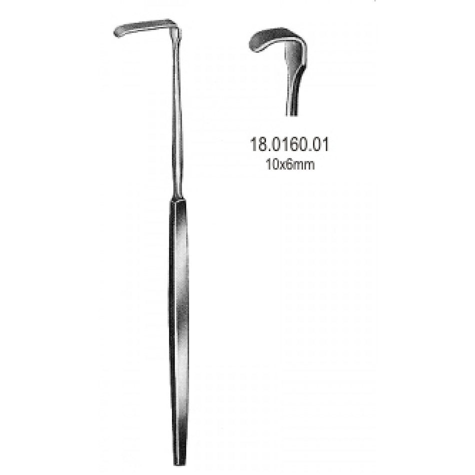 Senn Green Retractor 10x6mm 15cm - Surgix Instruments