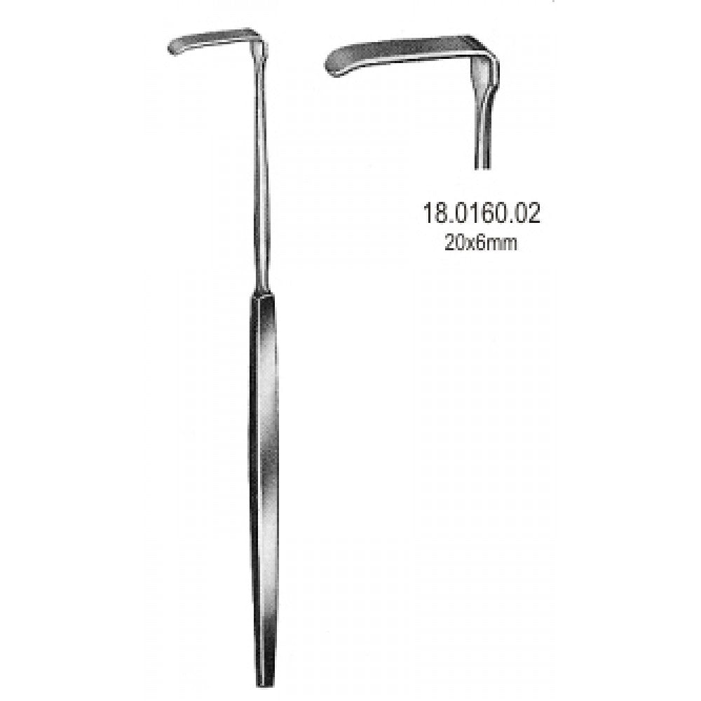 Senn Green Retractor 20x6mm 15cm - Surgix Instruments