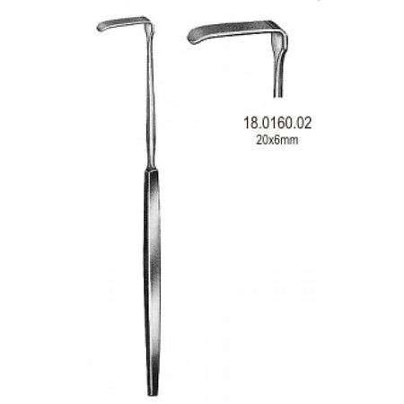 Senn Green Retractor 20x6mm 15cm - Surgix Instruments