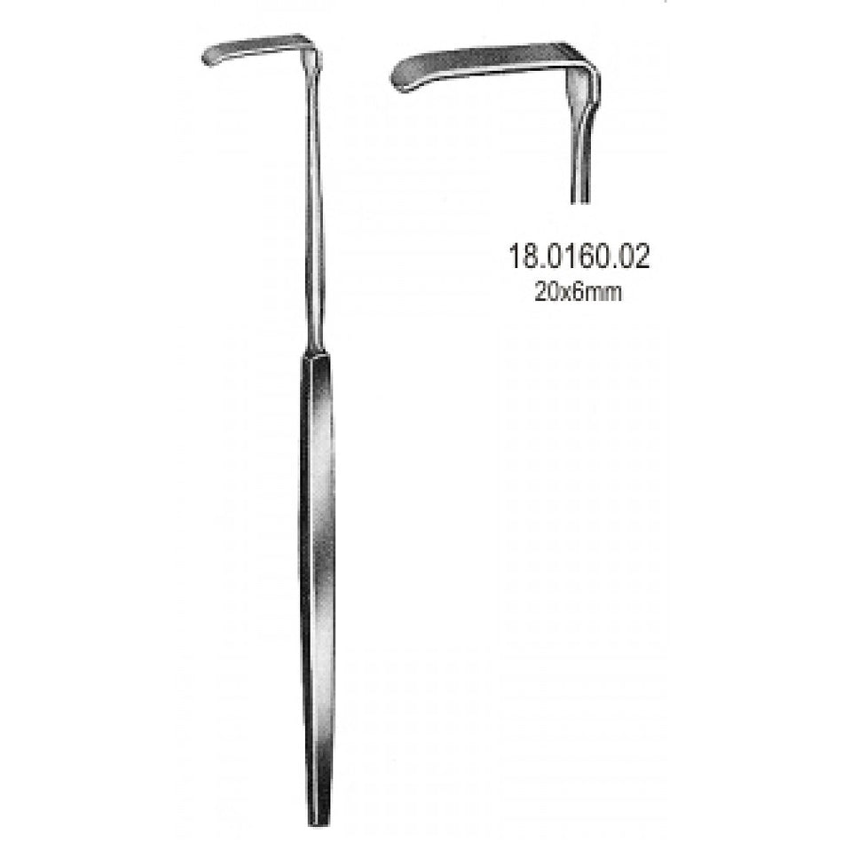 Senn Green Retractor 20x6mm 15cm - Surgix Instruments