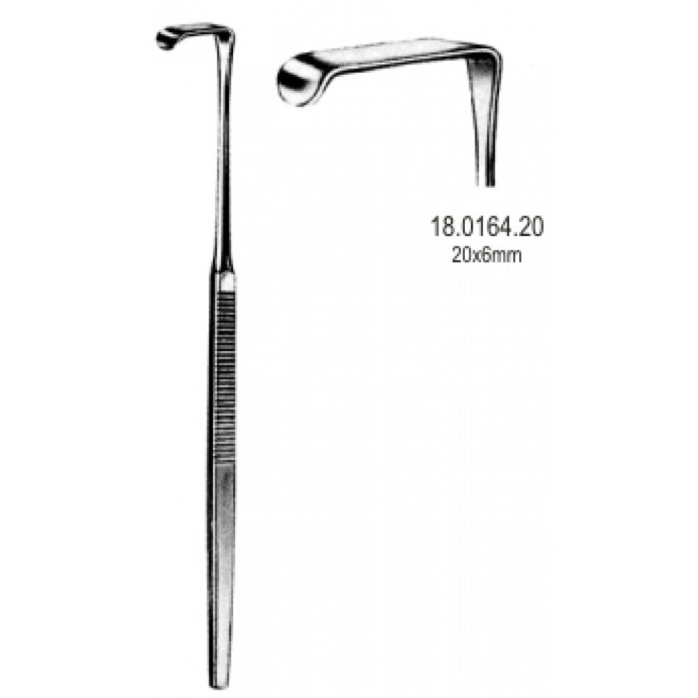 Mini Langenbeck Retractor 20x6mm, 16cm - Surgix Instruments