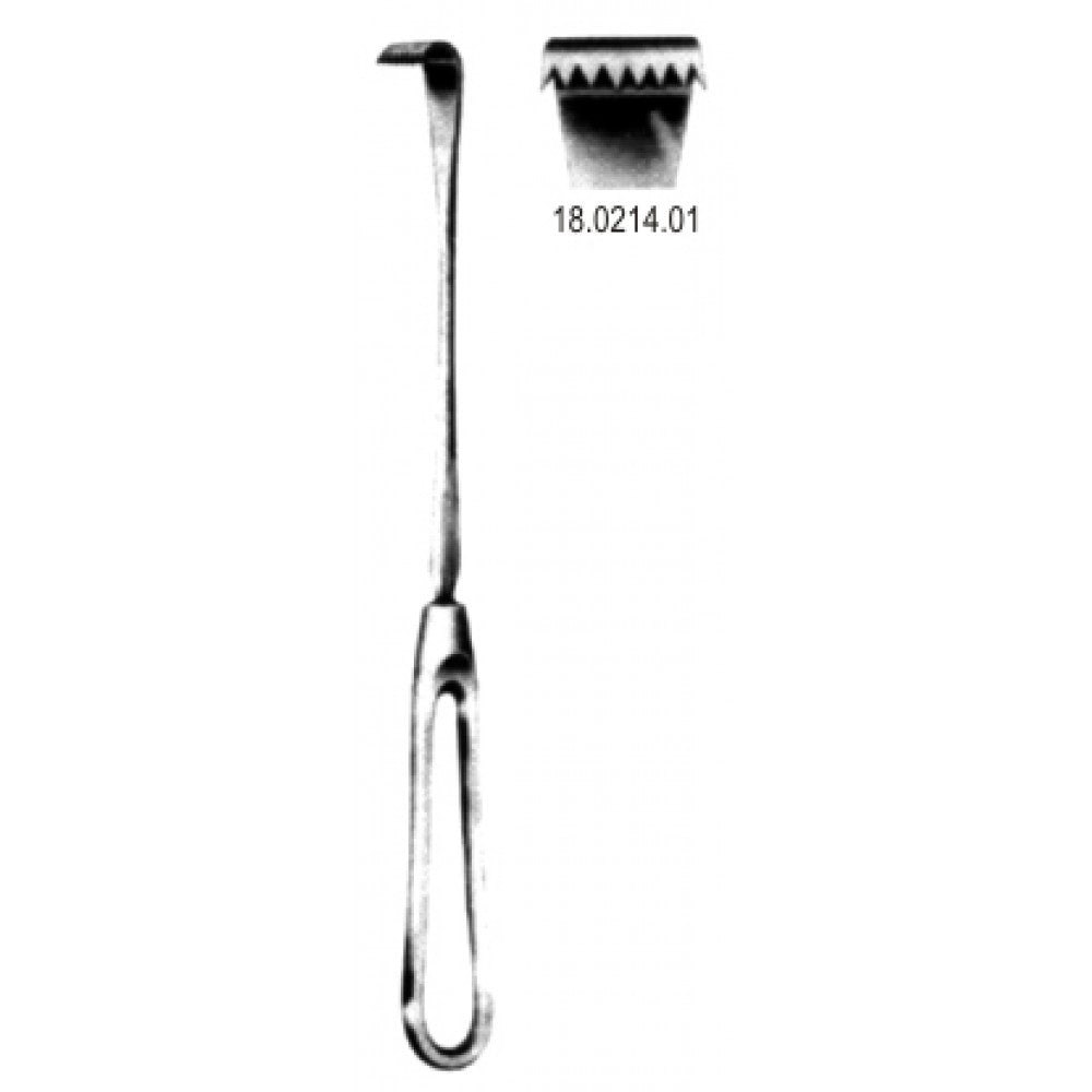 Oldberg Retractor 8 teeth, 20cm - Surgix Instruments