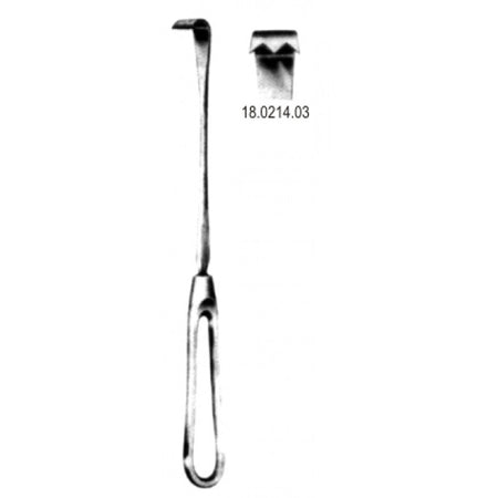 Oldberg Retractor 3 teeth, 20cm - Surgix Instruments