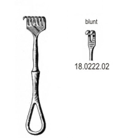 Volkmann Retractor blunt 2pr. 11.5cm - Surgix Instruments