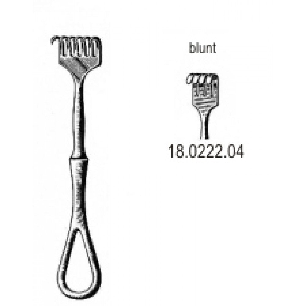 Volkmann Retractor blunt 4pr. 11.5cm - Surgix Instruments