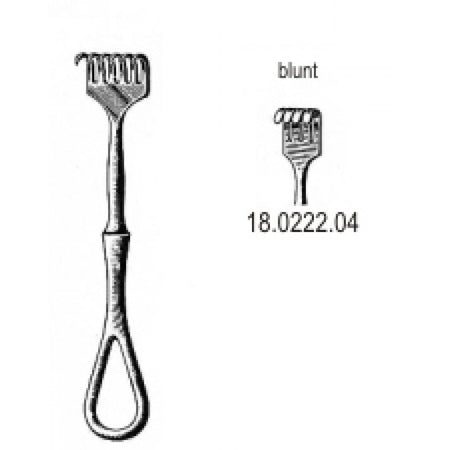 Volkmann Retractor blunt 4pr. 11.5cm - Surgix Instruments
