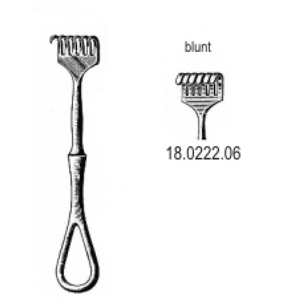 Volkmann Retractor blunt 6pr. 11.5cm - Surgix Instruments