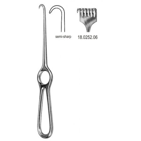 Volkmann Retractor blunt 1pr. 21.5cm - Surgix Instruments