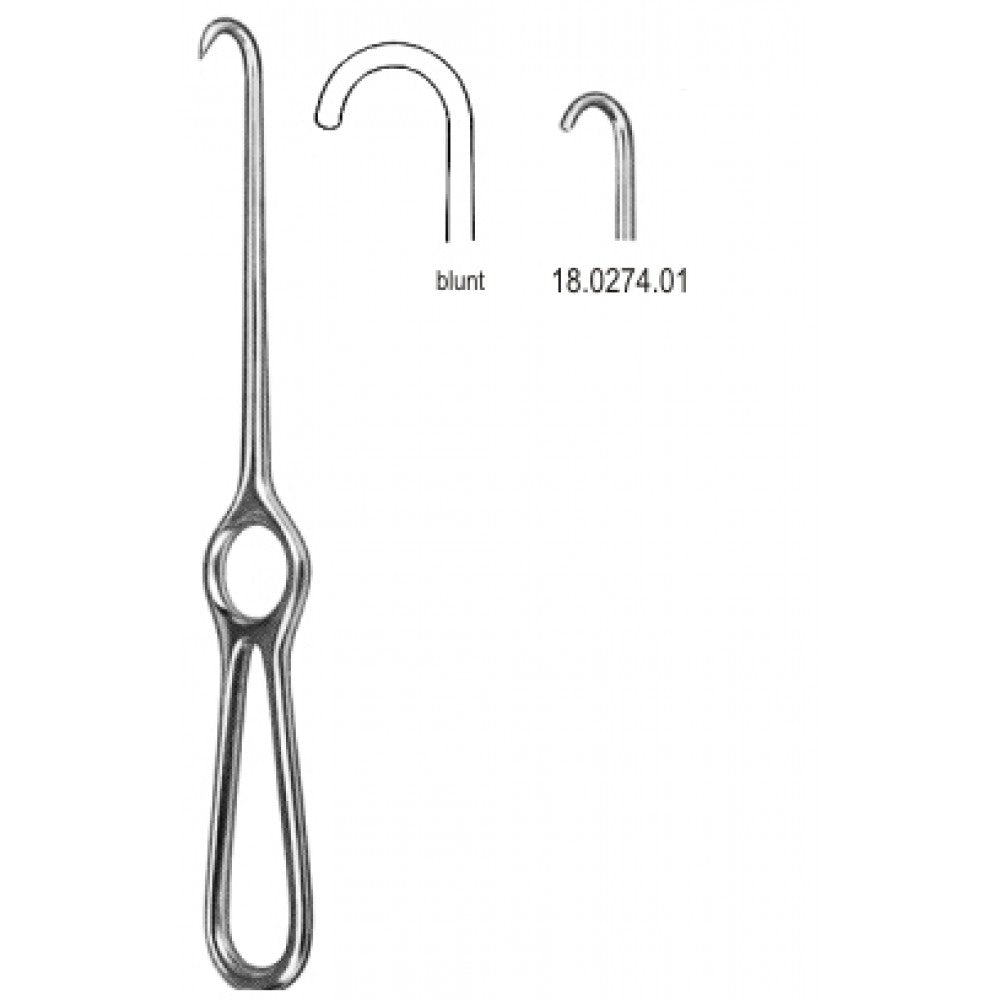 Kocher Retractor 1pr. blunt 22cm - Surgix Instruments