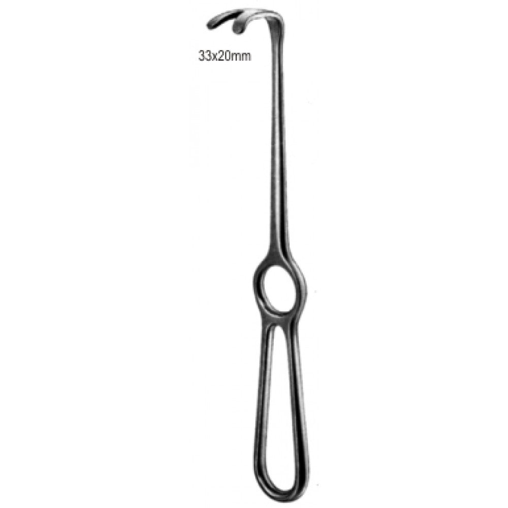 Wassmund Retractor 33x20mm, 20cm - Surgix Instruments