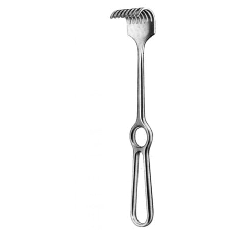 Koerte Retractor blunt 40x30mm, 8pr. 23.5cm - Surgix Instruments