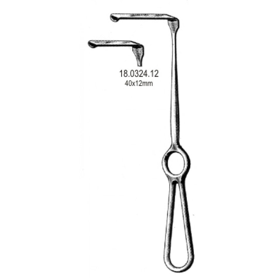 Kocher Retractor 40x12mm, 21cm - Surgix Instruments