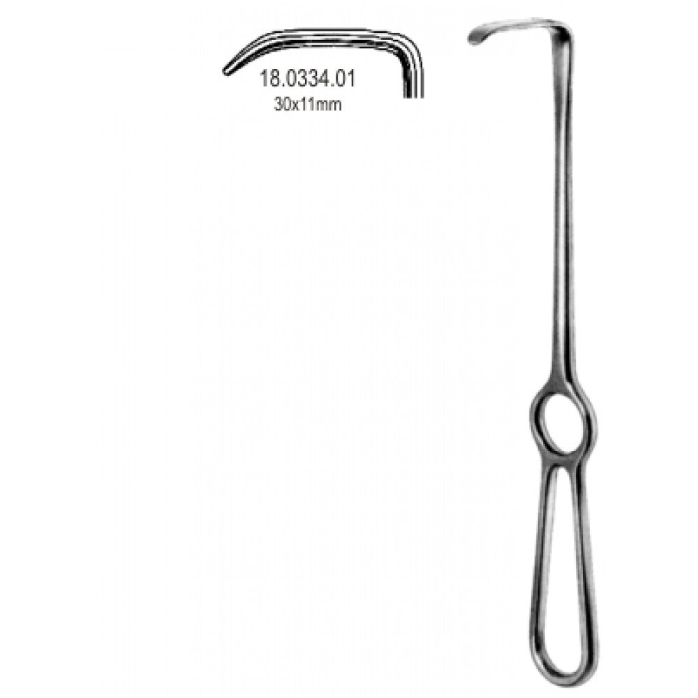 Langenbeck Retractor 30x11mm, 21cm - Surgix Instruments