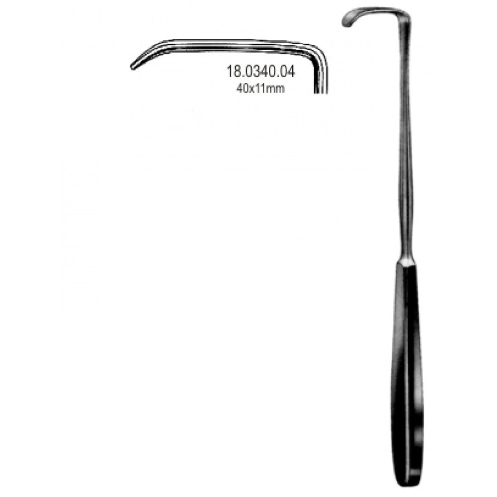 Langenbeck Retractor 40x11mm, 22cm - Surgix Instruments